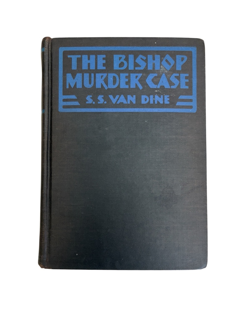The Bishop Murder Case S.S. Van Dine 1929 Scribner's First Edition Book